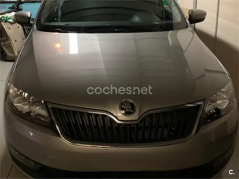 Usado Skoda Rapid Active 110 CV (80 kW) 2018 Beige Utilitario