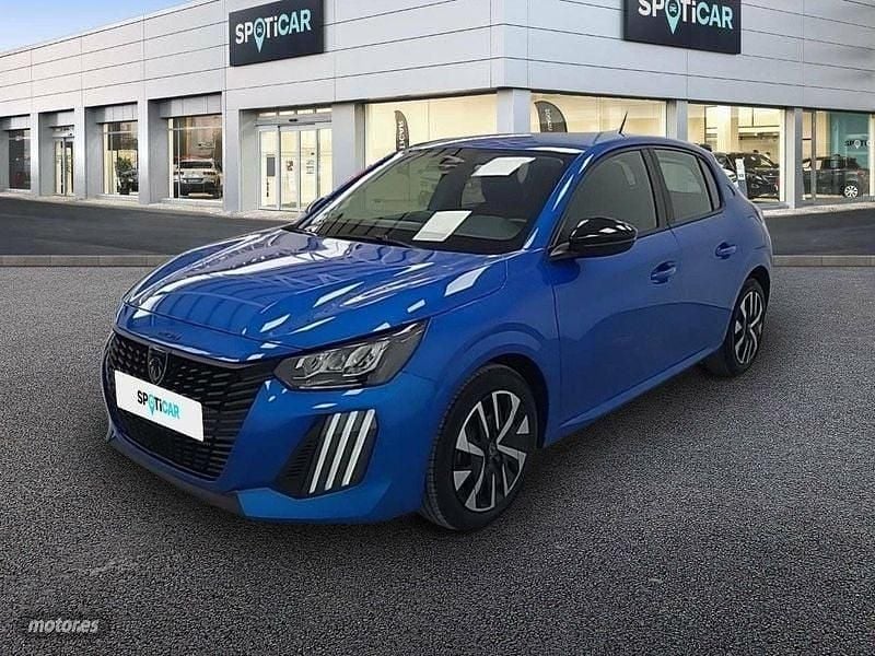 Azul Usado 2024 Peugeot 208 Active Utilitario | 15.900 € (Precio justo) - Imagen 1/4