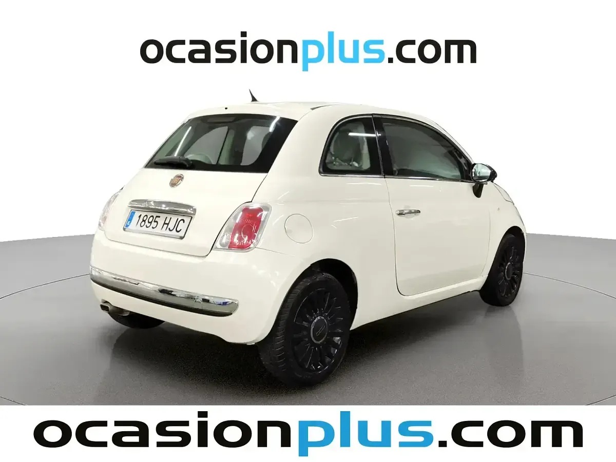 Usado Fiat 500 Lounge 69 CV (50 kW) 2012 Blanco Utilitario