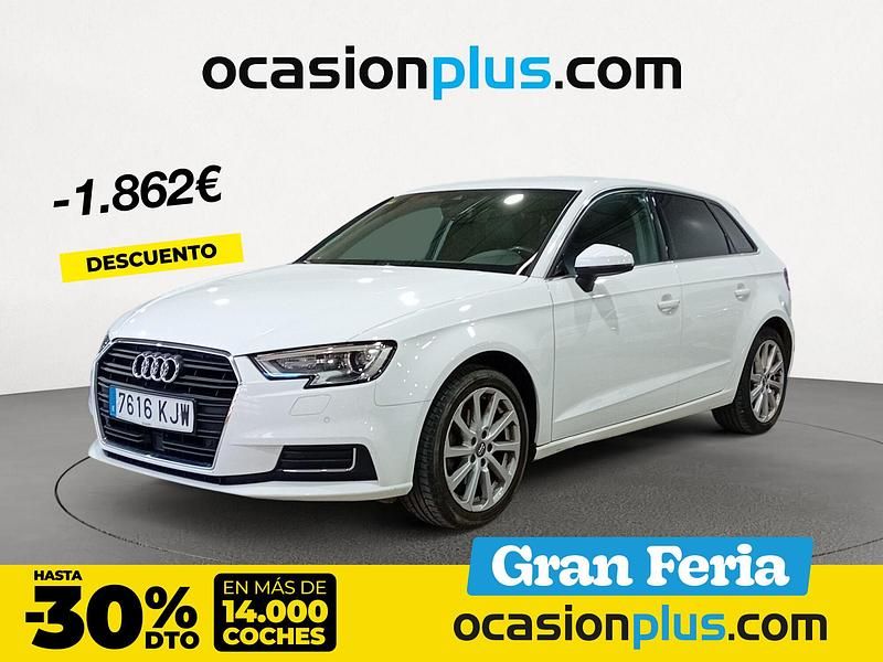 Blanco Usado 2018 Audi A3 Design | 20.290 € (Precio justo) - Imagen 1/4