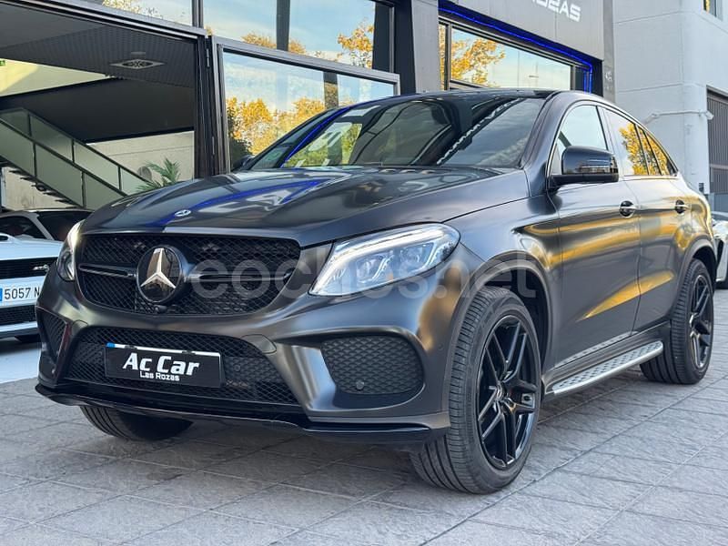 Usado Mercedes GLE350 258 CV (189 kW) 2018 Negro Coupe