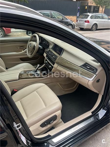 Brugt BMW 525 218 HK (160 kW) 2014 Sort Stationcar