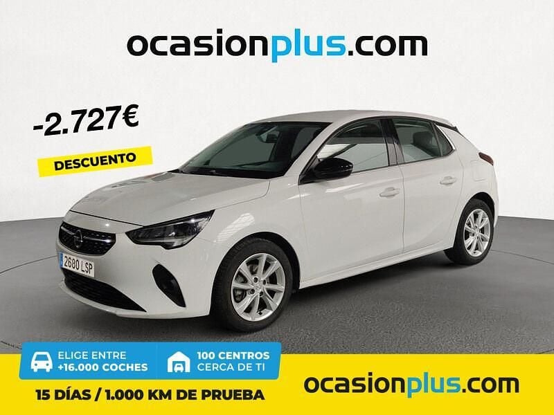 Blanco Usado 2021 Opel Corsa Elegance Berlina | 11.850 € (Precio justo) - Imagen 1/4