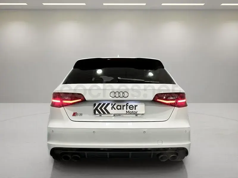 Usado Audi S3 300 CV (220 kW) 2014 Blanco Berlina