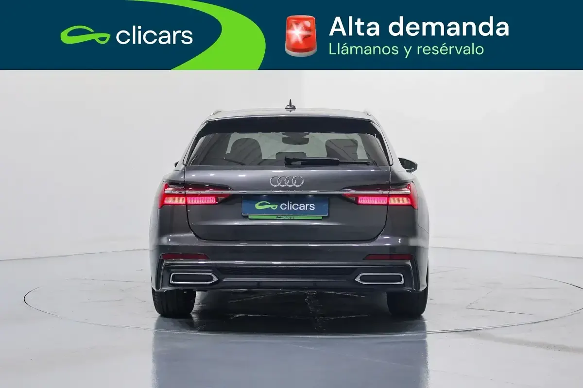 Usado Audi A6 S-Line 204 CV (150 kW) 2022 Gris / plata Familiar