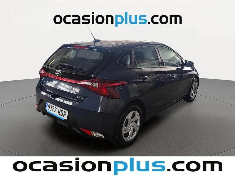 Usado Hyundai i20 100 CV (73 kW) 2022 Negro Utilitario