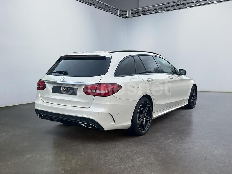 Usado Mercedes C250 204 CV (150 kW) 2017 Blanco Familiar