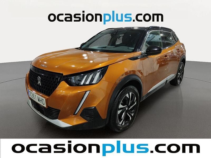 Naranja Usado 2023 Peugeot 2008 GTi SUV | 16.773 € (Buen precio) - Imagen 1/4