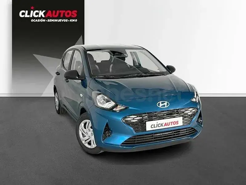 Usado Hyundai i10 67 CV (49 kW) 2024 Azul Utilitario