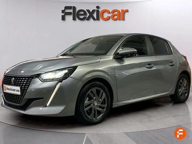 Usado Peugeot 208 Active 100 CV (73 kW) 2021 Gris Utilitario