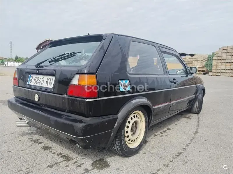Usado VW Golf II GTI 112 CV (82 kW) 1989 Negro Utilitario