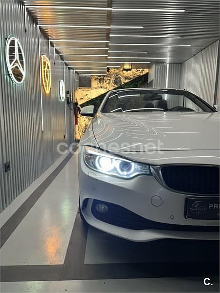 Blanco Usado 2015 BMW 420 Descapotable | 21.500 € (Precio justo) - Imagen 1/4