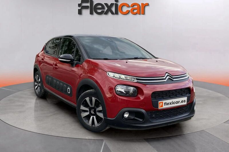 Rojo Usado 2019 Citroën C3 PureTech Utilitario | 8990 € (Buen precio) - Imagen 1/4