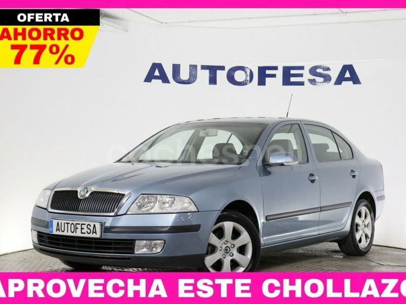 Azul Usado 2008 Skoda Octavia Elegance Berlina | 6750 € (Un poco caro) - Imagen 1/4