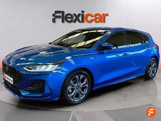 Usado Ford Focus ST-Line 125 CV (91 kW) 2023 Azul Berlina