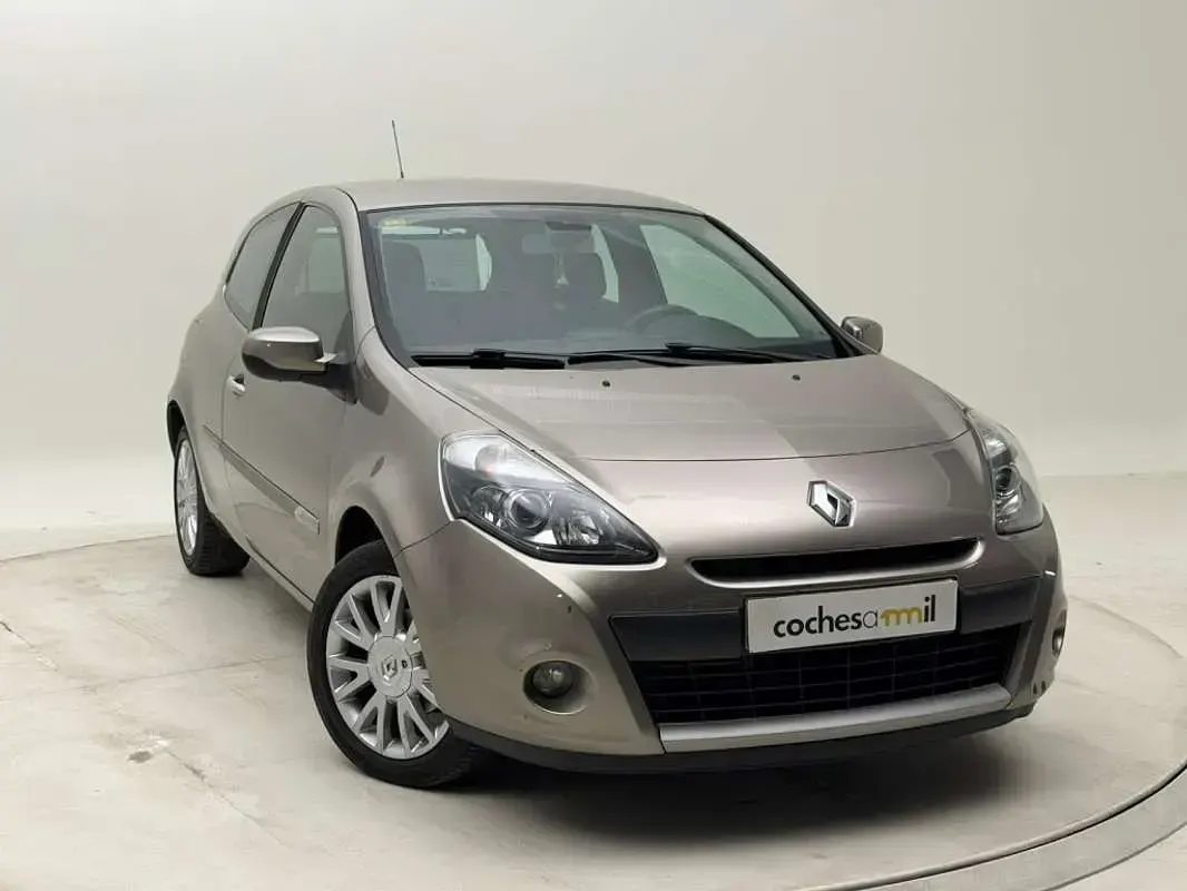 Usado Renault Clio II Authentique 86 CV (63 kW) 2009 Beige Utilitario