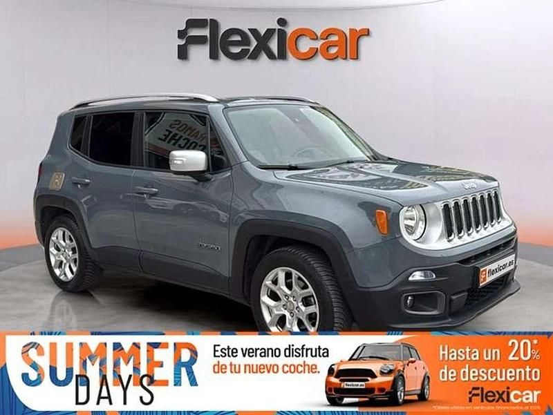 Gris Usado 2016 Jeep Renegade Limited SUV | 12.790 € (Super precio) - Imagen 1/4