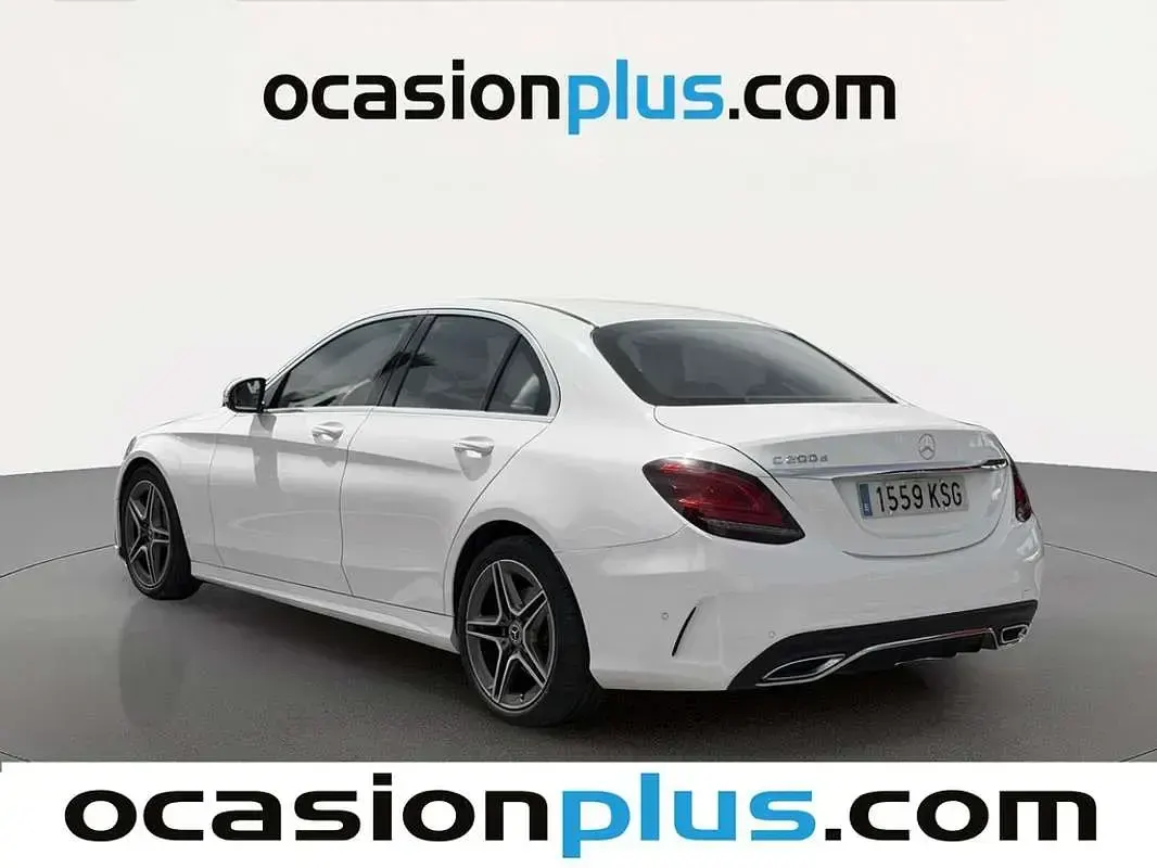 Usado Mercedes C200 AMG 150 CV (110 kW) 2018 Blanco Berlina