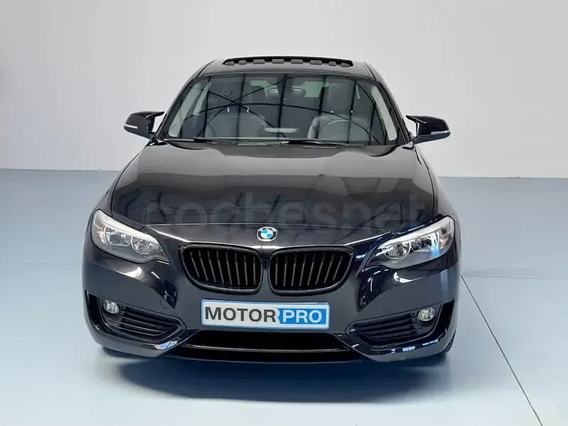 Usado BMW 220 Luxury Line 190 CV (139 kW) 2015 Negro Coupe