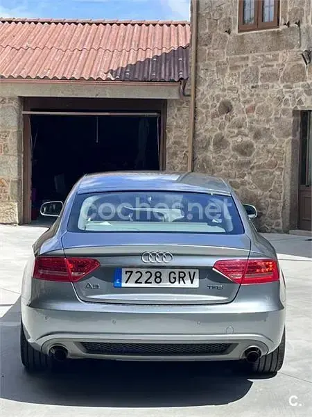 Usado Audi A5 Sportback 180 CV (132 kW) 2009 Gris / plata Utilitario