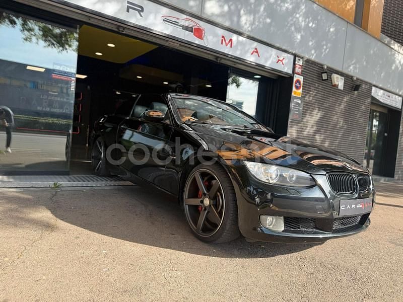Negro Usado 2007 BMW 335 Cabriolet Descapotable | 14.990 € (Buen precio) - Imagen 1/4