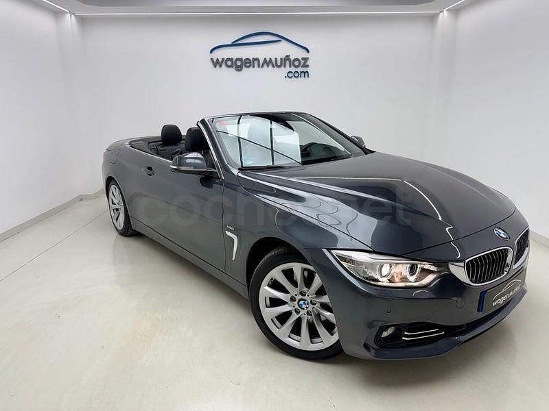 Usado BMW 420 Luxury Line 190 CV (139 kW) 2017 Gris / plata Descapotable