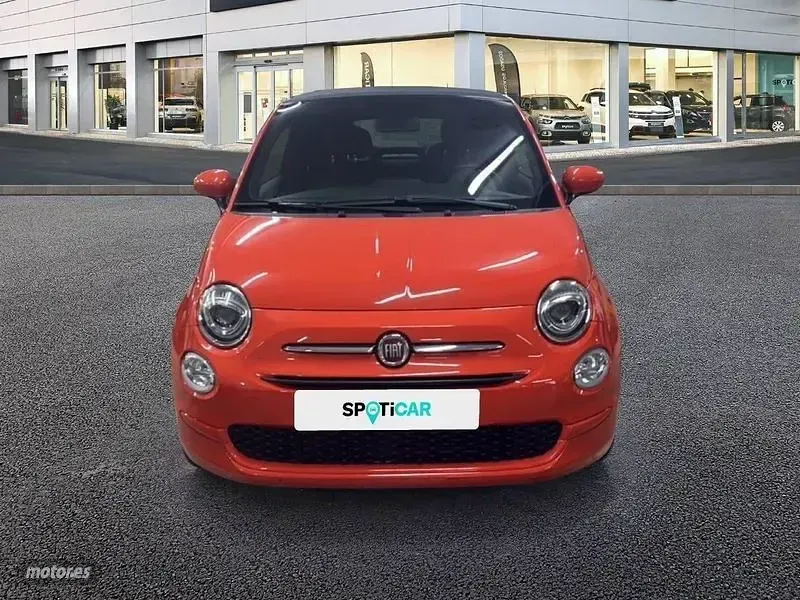Usado Fiat 500C Club 70 CV (51 kW) 2023 Naranja Descapotable