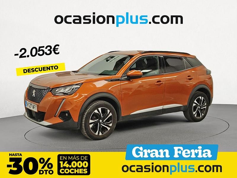 Naranja Usado 2023 Peugeot 2008 Allure SUV | 22.590 € (Un poco caro) - Imagen 1/4