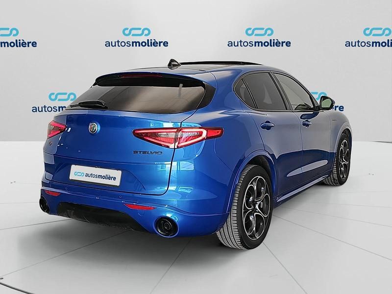 Usado Alfa Romeo Stelvio Veloce 211 CV (155 kW) 2021 Azul SUV
