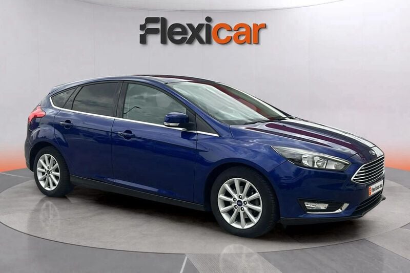 Azul Usado 2017 Ford Focus Titanium Berlina | 9490 € (Buen precio) - Imagen 1/4