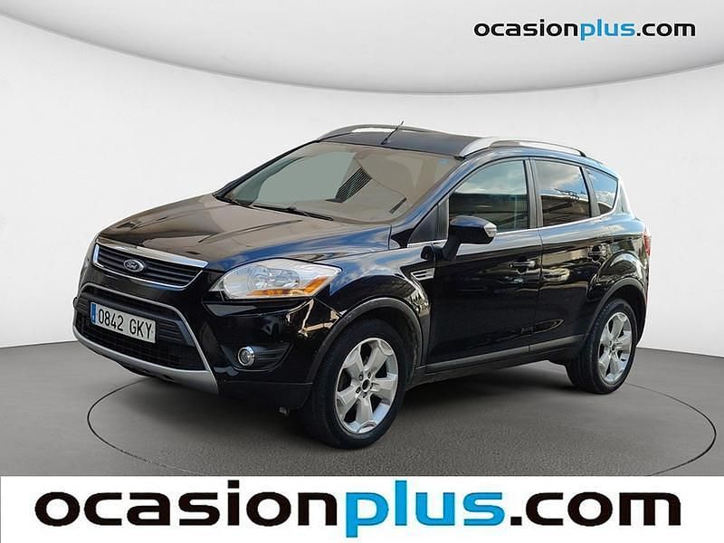 Negro Usado 2009 Ford Kuga Titanium SUV | 8200 € (Buen precio) - Imagen 1/4