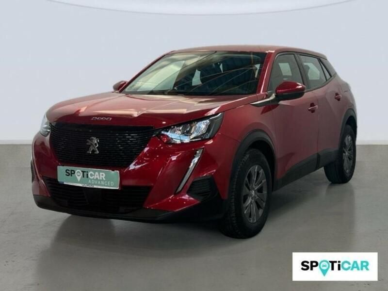 Rojo Usado 2021 Peugeot 2008 Active SUV | 16.990 € (Caro) - Imagen 1/3