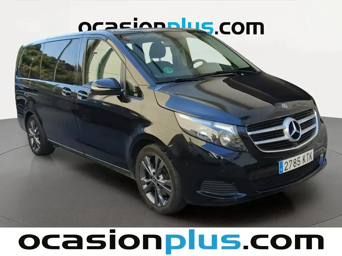 Usado Mercedes V220 Avantgarde 163 CV (119 kW) 2019 Negro Monovolumen
