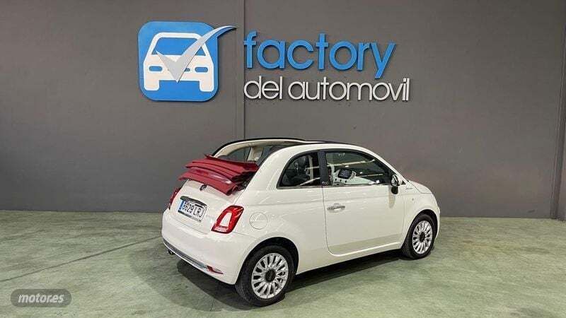 Blanco Usado 2021 Fiat 500 Dolcevita Descapotable | 12.900 € (Precio justo) - Imagen 1/4