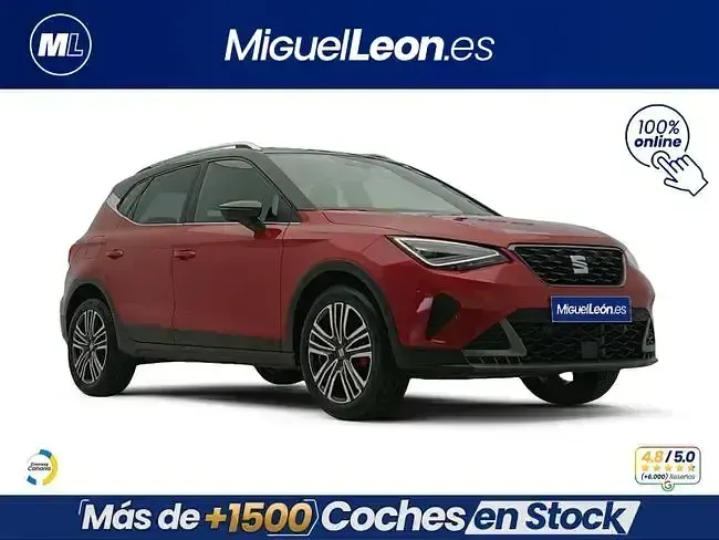 Usado Seat Arona FR 115 CV (84 kW) 2024 Rojo SUV
