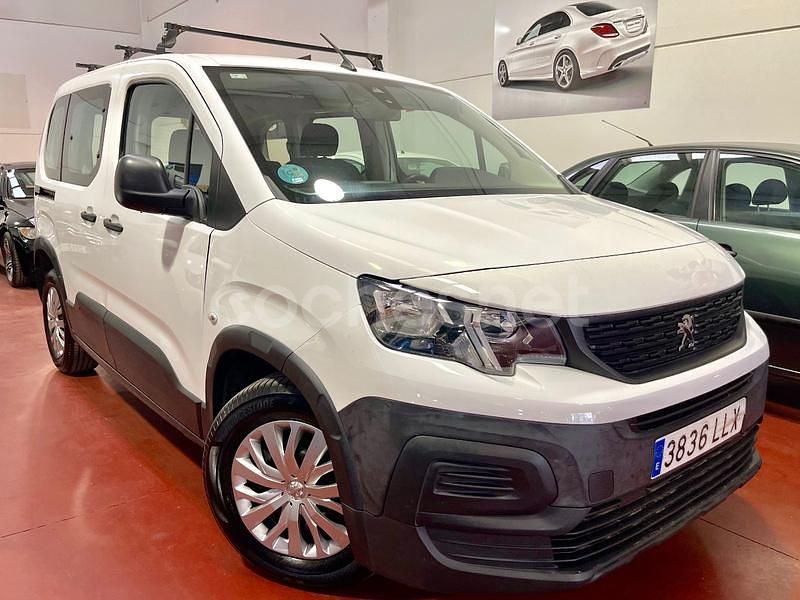 Blanco Usado 2021 Peugeot Rifter Active Monovolumen | 11.999 € (Super precio) - Imagen 1/4