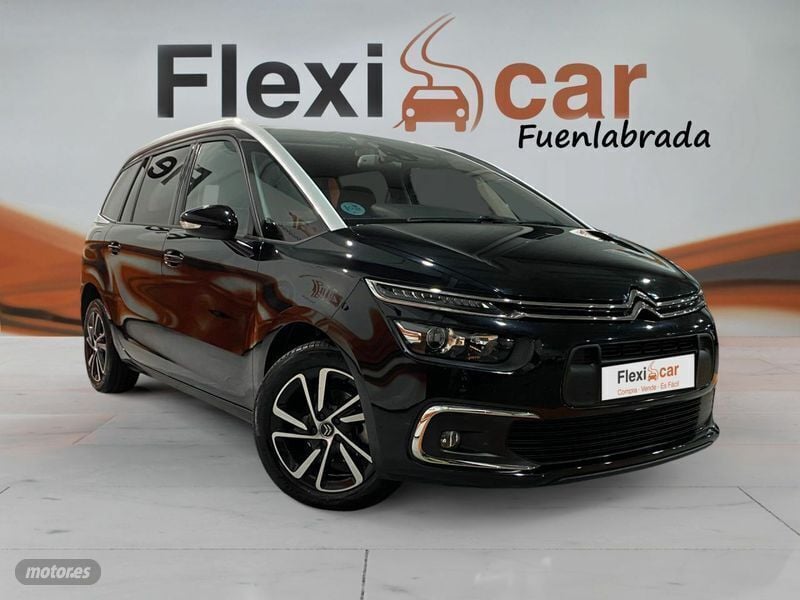 Negro Usado 2021 Citroën C4 SpaceTourer Shine Monovolumen | 23.990 € - Imagen 1/4