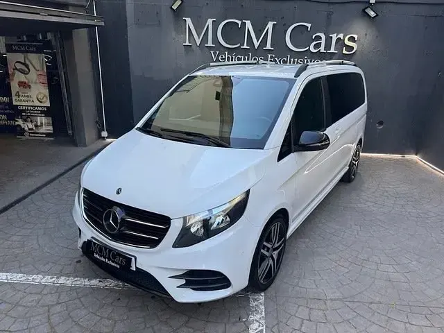 Usado Mercedes V250 Avantgarde 190 CV (139 kW) 2019 Blanco Monovolumen