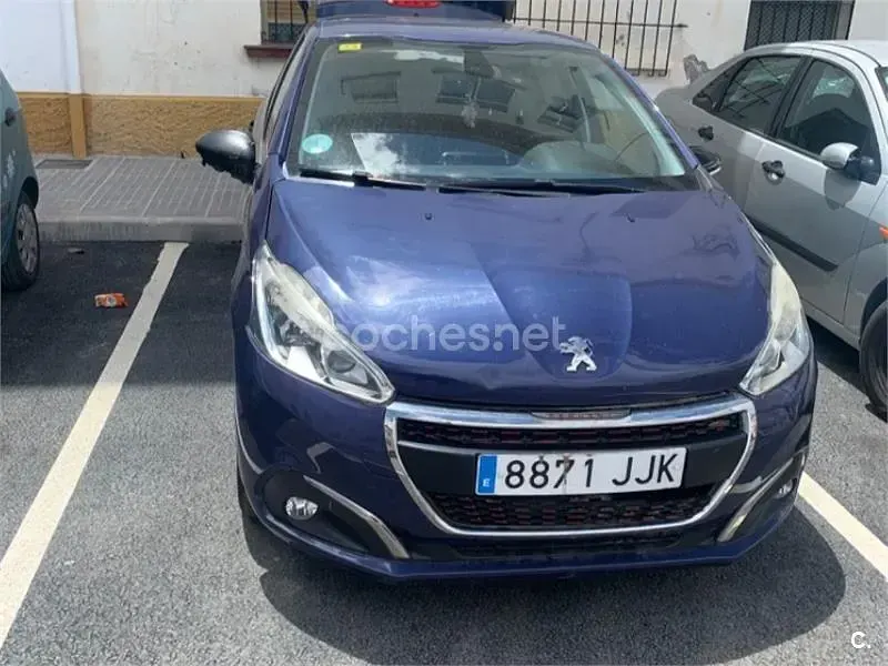 Usado Peugeot Partner Tepee Active 100 CV (73 kW) 2015 Azul Monovolumen