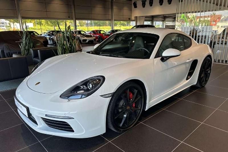 Blanco Usado 2018 Porsche Cayman S Coupe | 77.100 € - Imagen 1/4