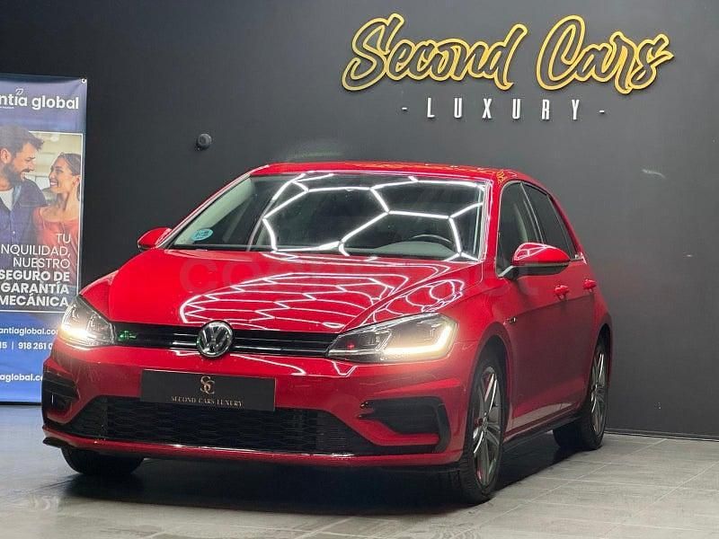 Usado VW Golf VII R-line 150 CV (110 kW) 2019 Rojo Berlina