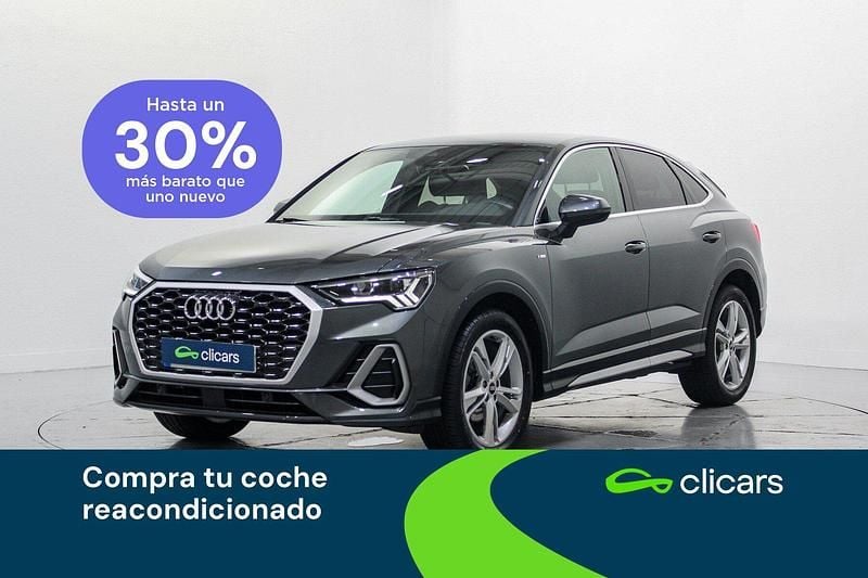 Gris Usado 2020 Audi Q3 Sportback S-Line SUV | 32.290 € (Buen precio) - Imagen 1/4