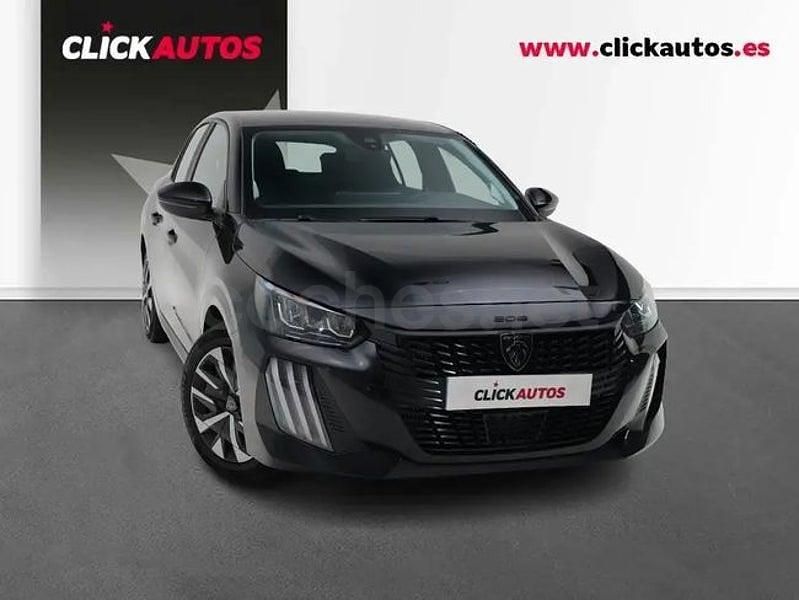 Usado Peugeot 208 Active 100 CV (73 kW) 2024 Negro Utilitario