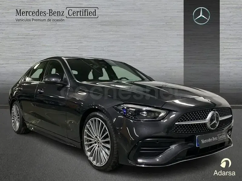 Usado Mercedes C200 163 CV (119 kW) 2023 Gris / plata Berlina