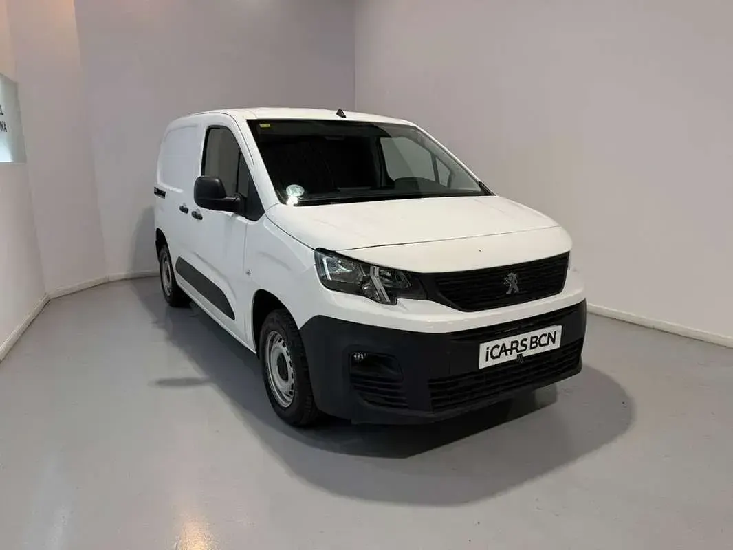 Usado Peugeot Partner S 102 CV (75 kW) 2020 Blanco Monovolumen