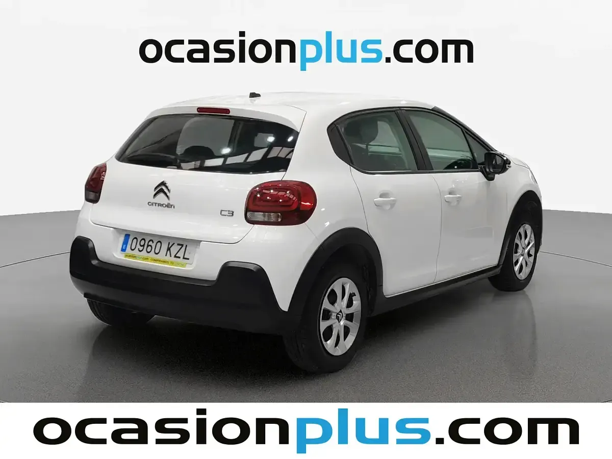 Usado Citroën C3 Feel 99 CV (72 kW) 2019 Blanco Berlina