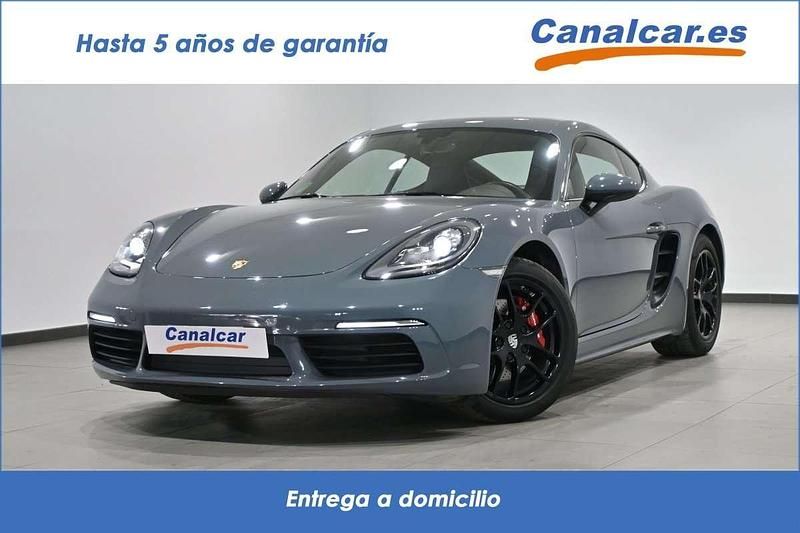 Usado Porsche Cayman 299 CV (219 kW) 2017 Azul Coupe