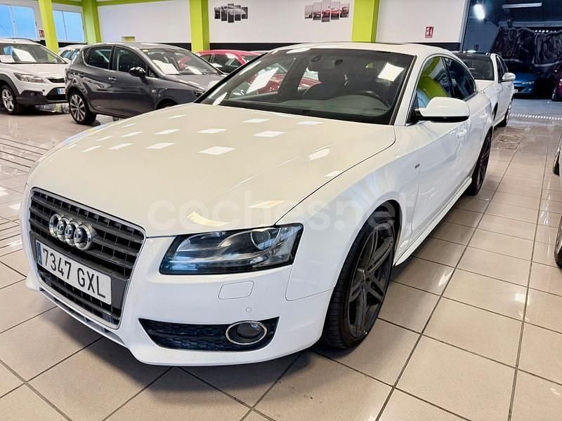 Blanco Usado 2010 Audi A5 Sportback S-Line Utilitario | 9990 € (Precio justo) - Imagen 1/1