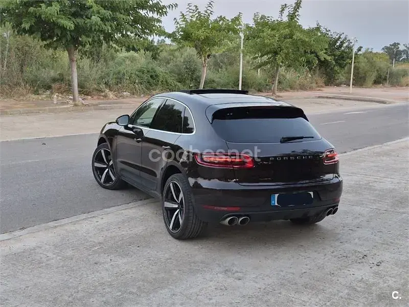 Usado Porsche Macan S Diesel 258 CV (189 kW) 2015 Marrón SUV