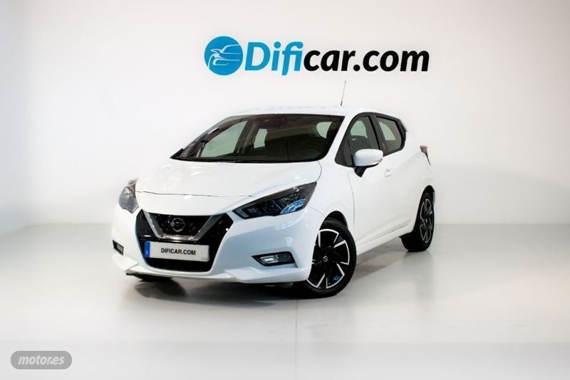 Blanco Usado 2022 Nissan Micra Acenta Utilitario | 17.990 € (Caro) - Imagen 1/4
